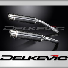 SUZUKI GSXR1100 K-L-M-N 1989-93 Echappement Silencieux 350mm Rond Carbone