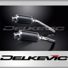 SUZUKI GSX-R1100 K-L-M-N 1989-1993 Echappement Pot 225mm Ovale Carbone PISTE