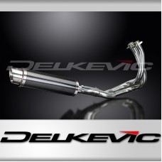 Kawasaki Z650 2017-2023 Echappement Complet 2-1 Silencieux 350mm Rond Carbone