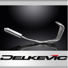 KAWASAKI ZR7S 1999-2004 Echappement Complet 4-1 Silencieux 320mm Tri-Ovale Inox