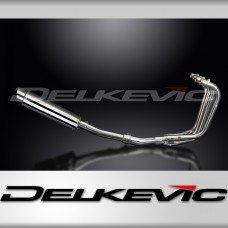 KAWASAKI ZR7S 1999-2004 Echappement Complet 4-1 Silencieux 350mm Rond Inox