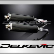 KAWASAKI ZR1100A ZEPHYR 1992-1995 Echappement Silencieux 450mm Ovale Carbone