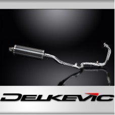 KAWASAKI NINJA 300 2013-2019 Echappement 2-1 Complet 350mm Ovale Carbone