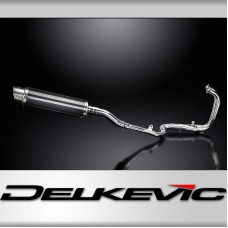 KAWASAKI NINJA 300 2013-2019 Echappement Complet DECAT 2-1 Pot350mm Rond Carbone