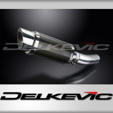 KAWASAKI ZX6R Ninja 636 09-17 Echappement Silencieux 200mm Rond Carbone (PISTE)