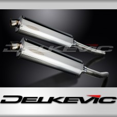 SUZUKI GSX1300R HAYABUSA 2008-2019 Echappement Silencieux 450mm Ovale Inox