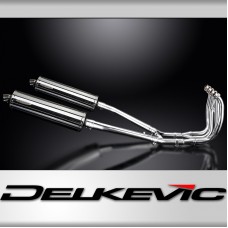 SUZUKI GSX1300R HAYABUSA 1999-2007 Echappement Complet 4-2 DECAT 450 Ovale Inox