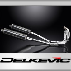 SUZUKI GSX1300R HAYABUSA 99-07 Echappement Complet DÉCAT 4-2 Pot 450 OvaleCarbo