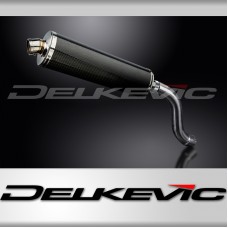 TRIUMPH DAYTONA 955i 01-02 Echappement HAUT Silencieux 450mm Ovale Carbone