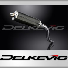 TRIUMPH DAYTONA 955i 2001-2002 Echappement HAUT Silencieux 350mm Ovale Carbone