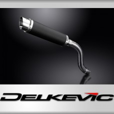 Triumph Daytona 955i 2001-2002 Echappement KIT-Silencieux 350mm Rond Carbone