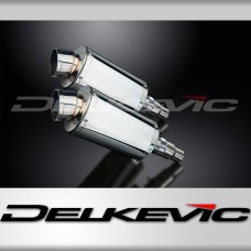 TRIUMPH SPEED TRIPLE 1050 2011-2014 Echappement Pot 225mm Ovale Inox PISTE