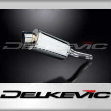 Triumph Speed Triple 955i 02-04 Echappement KIT-Silencieux 225mm Ovale Inox 