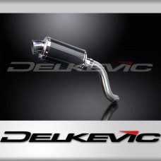 TRIUMPH Speed Triple 955i 2002-2004 Echappement HAUT Pot 225 Ovale Carbone PISTE