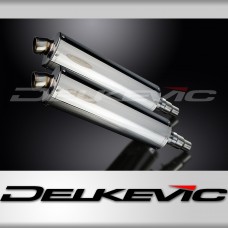 TRIUMPH SPEEDTRIPLE R1050 2012-2016 Echappement Silencieux 450mm Ovale Inox