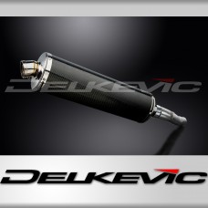 TRIUMPH SPRINT GT1050 2010-2015 Echappement Silencieux 450mm Ovale Carbone