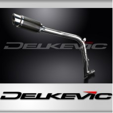 TRIUMPH SPRINT ST1050 2008-2012 Echappement Silencieux 200mm Rond Carbone PISTE