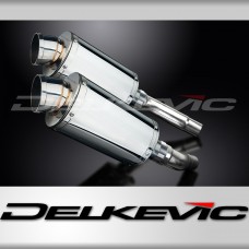 TRIUMPH Street Triple 675 2007-2012 Echappement Pot 225mm Ovale Inox PISTE