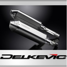 TRIUMPH STREET TRIPLE 675 2007-2012 Echappement Silencieux 320mm Tri-Ovale Inox