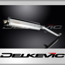 TRIUMPH STREET TRIPLE 675 2013-2016 Echappement Silencieux 450mm Ovale Inox