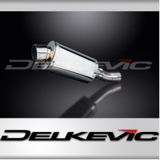 TRIUMPH Street Triple 675R 2013-2016 Echappement Pot 225mm Ovale Inox PISTE