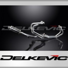 HONDA VFR800Fi 1998-2001 Echappement Complet 4-1 DECAT 225 Ovale Carbone PISTE