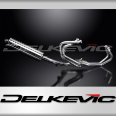 HONDA VFR800Fi 1998-2001 Echappement Complet 4-1 DECAT 450mm Ovale Inox