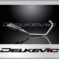 HONDA CB125F 2015-2018 Echappement Complet Silencieux 225mm Ovale Carbone PISTE