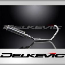 HONDA CB125F 2015-2018 Echappement Complet Silencieux 350mm Ovale Carbone