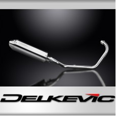 HONDA CB125F 2015-2018 Echappement Complet Silencieux 320mm Tri-Ovale Inox