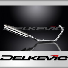 HONDA CB125F 2015-2018 Echappement Complet Silencieux 350mm Rond Inox