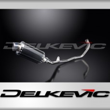 HONDA CBR125R 2011-2018 Echappement Complet Silencieux 225mm Ovale Carbone PISTE