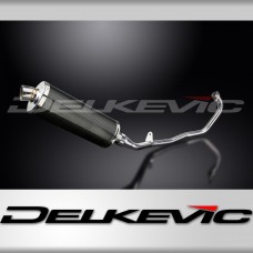 HONDA CBR125R 2011-2018 Echappement Complet Silencieux 350mm Ovale Carbone