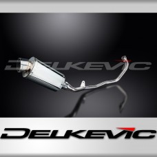 HONDA CBR125R 2011-2018 Echappement Complet Silencieux 225mm Ovale Inox PISTE