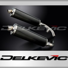 HONDA ST1100 PAN EUROPEAN 1989-2002 Echappement KIT-Silencieux 450 Ovale Carbone