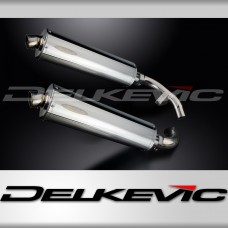 HONDA ST1100 PAN EUROPEAN 1989-2002 Echappement KIT-Silencieux 450mm Ovale Inox