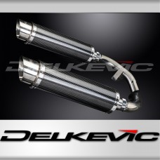 HONDA ST1100 PAN EUROPEAN 1989-2002 Echappement KIT-Silencieux 350mm RondCarbone