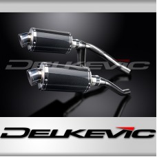 SUZUKI GW250 INAZUMA 2012-2018 Echappement Silencieux 225mm Ovale Carbone PISTE