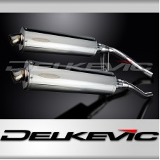 SUZUKI GW250 INAZUMA 2012-2018 Echappement Silencieux 450mm Ovale Inox