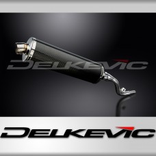 SUZUKI DR125 SM 2005-2014 Echappement Silencieux 450mm Ovale Carbone