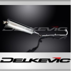 SUZUKI DR125SM 2009-2014 Echappement Complet 450mm Ovale Inox  