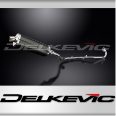 SUZUKI DR125SM 2009-2014 Echappement Complet 350mm Ovale Carbone  