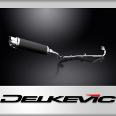 SUZUKI DR125SM 2009-14 Echappement Complet 350mm rond Carbone silencieux  