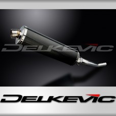 SUZUKI GSF600 BANDIT 1995-2005 Echappement Silencieux 450mm Ovale Carbone