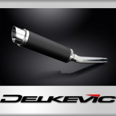 Suzuki GSXR1000 K5-K6 2005-2006 Echappement KIT-Silencieux 350mm Rond Carbone