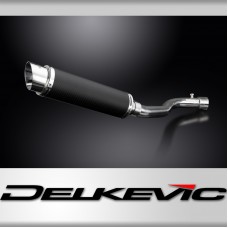 Suzuki GSXR1000 K7-K8 2007-2008 Echappement KIT-Silencieux 350mm Rond Carbone