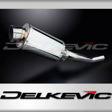 SUZUKI GSF650 BANDIT 2005-2007 Echappement Silencieux 225mm Ovale Inox PISTE