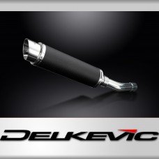 Suzuki GSF650 Bandit 2007-2014 Echappement KIT-Silencieux 350mm Rond Carbone