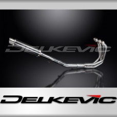 SUZUKI GSF650 BANDIT 2007-2014 Echappement Complet 4-1 Pot 350mm Rond Carbone