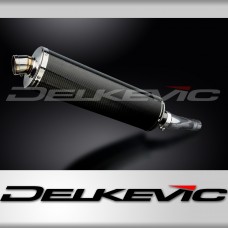SUZUKI GSXR600 2008-2010 Echappement Silencieux 450mm Ovale Carbone